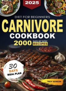 mini New KINDLE Carnivore diet cookbook for beginners
