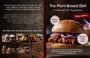Plant based cookbook cover version